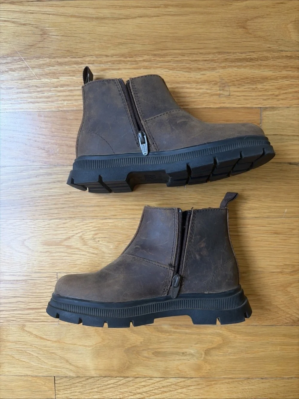 Zara Kids Size Toddler EUR 25/US 8 Brown Ankle Boots
